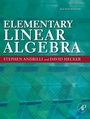 Cover: Elementary Linear Algebra - Academic Press