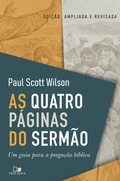 Cover: As quatro p&aacute;ginas do serm&atilde;o - Vida Nova