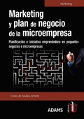 Cover: Marketing y plan de negocio - Ediciones de la U