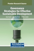 Cover: Governance Strategies for Effective Sustainable Development - IGI Global