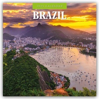 Abbildung von: Brazil - Brasilien 2025 - 16-Monatskalender - Red Robin Publishing Ltd.