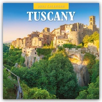 Abbildung von: Tuscany - Toskana 2025 - 16-Monatskalender - Red Robin Publishing Ltd.