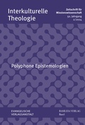 Cover: Polyphone Epistemologien - Evangelische Verlagsanstalt