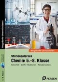 Cover: Stationenlernen Chemie 5.-8. Klasse - Persen Verlag in der AAP Lehrerwelt GmbH