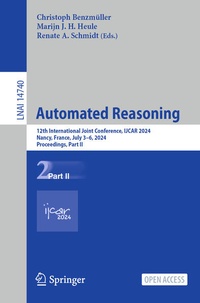 Enlarge image Cover: Automated Reasoning - Springer