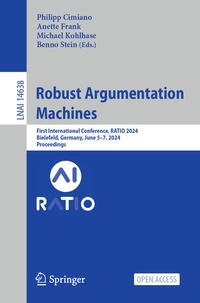 Enlarge image Cover: Robust Argumentation Machines - Springer
