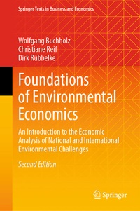 Enlarge image Cover: Foundations of Environmental Economics - Springer