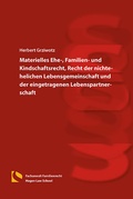 Bild: Materielles Ehe-, Familien- und Kindschaftsrecht, Recht der nichtehelichen Lebensgemeinschaft und der eingetragenen Lebenspartnerschaft - Hagener Wissenschaftsverlag