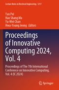 Cover: Proceedings of Innovative Computing 2024, Vol. 4 - Springer