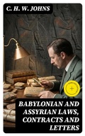 Cover: Babylonian and Assyrian Laws, Contracts and Letters - DigiCat