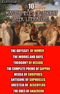 Cover: 10 Masterpieces of Ancient Greek Literature - Strelbytskyy Multimedia Publishing