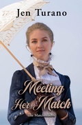 Cover: Meeting Her Match - Thorndike Press Large Print