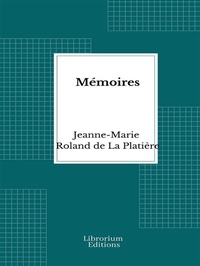 Abbildung von: Mémoires - Librorium Editions