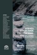 Cover: Desafios &agrave; estabilidade constitucional - Arraes Editores
