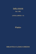 Cover: Di&aacute;logos VIII. Leyes (Libros I-VI) - Gredos