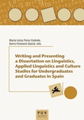 Cover: Writing and Presenting a Dissertation on Linguistics - Publicacions de la Universitat de Val&egrave;ncia