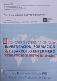 Abbildung von: II congreso internacional de investigación, formación & desarrollo enfermero - Editorial UFV