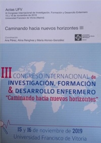 Abbildung von: III Congreso internacional de investigación, formación & desarrollo enfermero - Editorial UFV