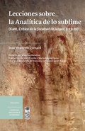 Cover: Lecciones sobre la Anal&iacute;tica de lo sublime: (Kant, Cr&iacute;tica de la facultad de juzgar, &sect; 23-29) - Lom Ediciones