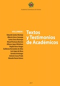 Cover: Textos y testimonios de acad&eacute;micos - Academia Colombiana de Historia