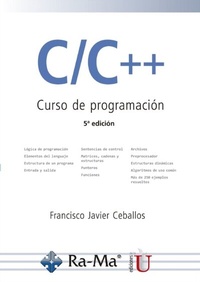 Abbildung von: C/C++ Curso de programación. 5ª. Edición - Ediciones de la U