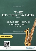 Cover: Saxophone Quartet: The Entertainer (score & parts) - Glissato Edizioni Musicali