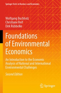 Enlarge image Cover: Foundations of Environmental Economics - Springer