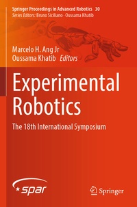Enlarge image Cover: Experimental Robotics - Springer