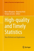 Cover: High-quality and Timely Statistics - Springer