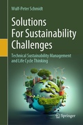 Cover: Solutions For Sustainability Challenges - Springer