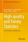 Cover: High-quality and Timely Statistics - Springer