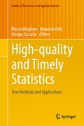 Cover: High-quality and Timely Statistics - Springer