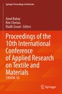 Cover: Proceedings of the 10th International Conference of Applied Research on Textile and Materials - Springer