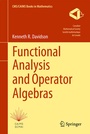 Cover: Functional Analysis and Operator Algebras - Springer