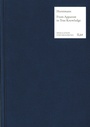 Cover: From Apparent to True Knowledge (Wissen) - frommann-holzboog