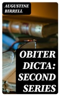 Cover: Obiter Dicta: Second Series - DigiCat