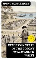 Cover: Report on State of the Colony of New South Wales - DigiCat