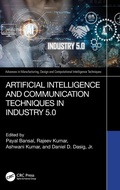Cover: Artificial Intelligence and Communication Techniques in Industry 5.0 - CRC Press
