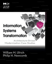 Enlarge image Cover: Information Systems Transformation - Morgan Kaufmann