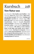 Bild: Kursbuch 218 - Kursbuch Kulturstiftung gGmbH