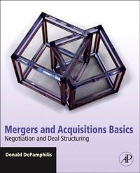 Enlarge image Cover: Mergers and Acquisitions Basics - Academic Press
