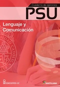 Cover: Cuaderno de ejercicios PSU Lenguaje y Comunicaci&oacute;n - Ediciones UC