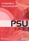 Cover: Manual de preparaci&oacute;n PSU Lenguaje y Comunicaci&oacute;n - Ediciones UC