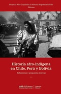 Cover: Historia afro-indigena en Chile, Peru y Bolivia - Ediciones Universidad Alberto Hurtado