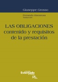 Cover: Las obligaciones contenido y requi*tos de la prestacion - Universidad Externado