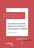 Cover: Las tasas y los precios p&uacute;blicos en el servicio de acueducto en Espa&ntilde;a - Universidad Externado