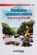 Abbildung von: Procedimiento sancionatorio ambiental 10 años de la ley 1333 de 2009 - Universidad Externado