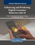 Cover: Enhancing and Predicting Digital Consumer Behavior with AI - Business Science Reference