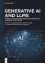 Cover: Generative AI and LLMs - De Gruyter