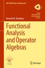 Cover: Functional Analysis and Operator Algebras - Springer
